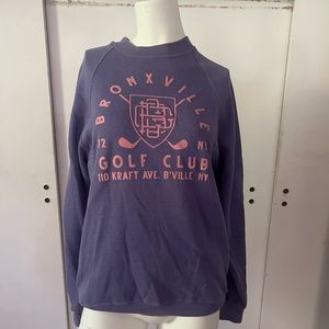 Bronxville New York Purple/Pink Pullover Sweatshirt - Medium